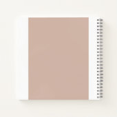 Baby in Bloom Wives for Baby Spiral Carnet (Dos)