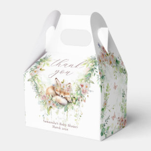 Baby in Bloom Woodland Bloemen Baby Meisje Douche Bedankdoosjes