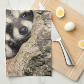 Baby in boomholte Procyon Theedoek (Quarter Fold)