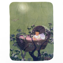 Baby in Cradle in Tree Lullaby