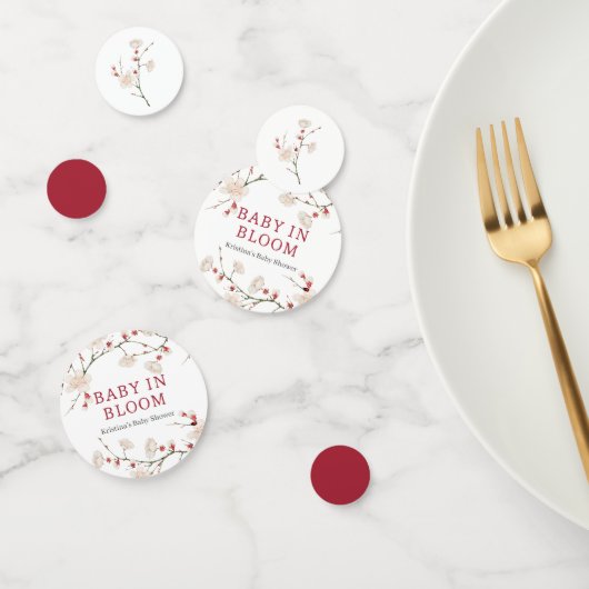 Baby in het Baby shower Bloom Confetti (Groep)