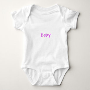 Baby in het Paars Romper