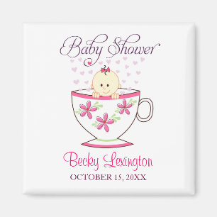 Baby in Tea Cup, Magnet Favors Magneet