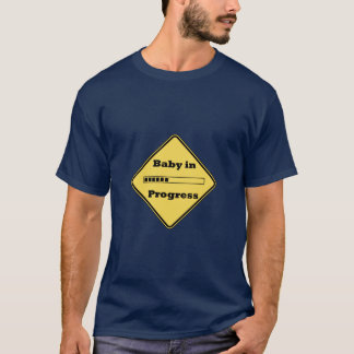 Baby in uitvoering t-shirt