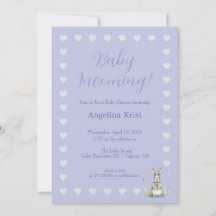 Baby Incoming Baby Shower Invitation