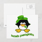 Baby Irish Penguin Briefkaart (Voorkant / Achterkant)