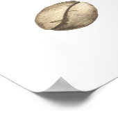 Baby is bezig met het opzetten van Welcome Coffee Poster (Hoek)