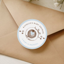 Baby Is Brewing Hand Getekend