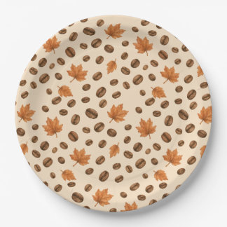 Baby is Brewing Herfst Koffie Baby Borrel Papieren Bordje