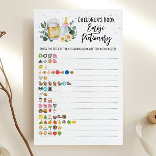 Baby Is Brewing Kinderboek Emoji Pictionary