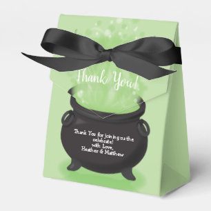 Baby is Brewing Witch Shower Halloween Cauldron Bedankdoosjes