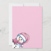 baby is buiten koud kaart (Achterkant)