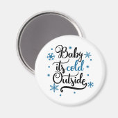 baby is buiten koud magneet (Voorkant / Achterkant)