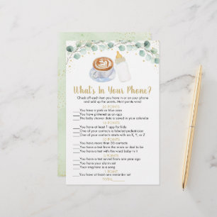 Baby is het Breien koffie wat in uw telefoonspel i