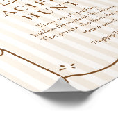 Baby is het brouwen Pacifier Sign Poster (Hoek)