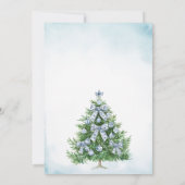 Baby is het brouwen van Chinoiserie Tea Party Baby Kaart (Achterkant)