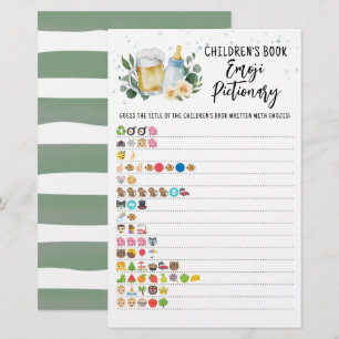 Baby is kinderboek Emoji Pictionary aan het brouwe