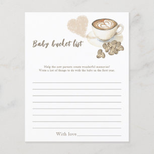 Baby is koffie aan het zetten - Baby emmerlijst
