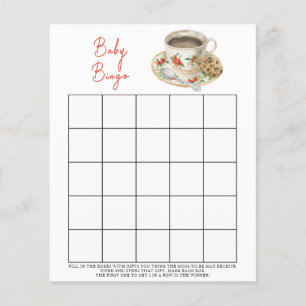 Baby is koffie aan het zetten Baby shower bingospe