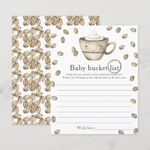 Baby is koffiezetten - Baby bucketlist