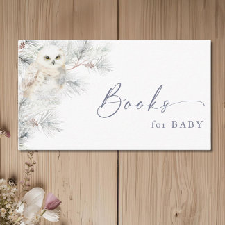 Baby It's Cold Outside Baby Shower Books for Baby Informatiekaartje