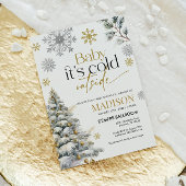 Baby It's Cold Outside Baby shower Invitation