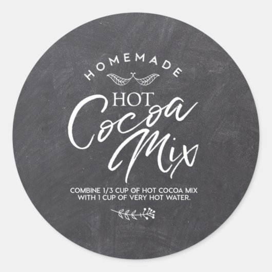 Baby it's Cold Outside - Hot Cocoa Mix Étiquettes (Devant)