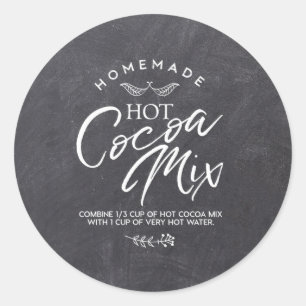 Baby it's Cold Outside - Hot Cocoa Mix Étiquettes