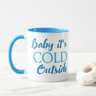 Baby It's Cold Outside Koffiemok Mok
