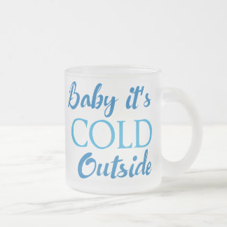 Baby It's Cold Outside Matglas Koffiemok