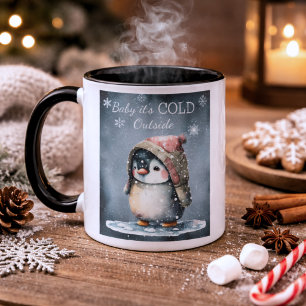 Baby It's Cold Outside Pinguïn Mok