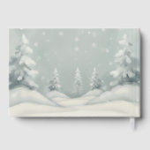 Baby, It's Cold Outside Polar Bear Winter Gastenboek (Achterkant)