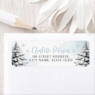 Baby it's Cold Outside Retouradres Etiket