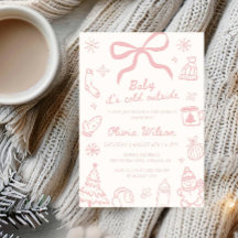 Baby It's Cold Outside Winter Baby Shower Feestje