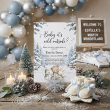 Baby It's Cold Outside Winter Wonderland baby show