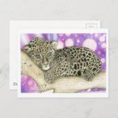 Baby Jaguar Briefkaart (Voorkant / Achterkant)