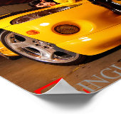 Baby Jaune Latex Avec Poster Exotique Voiture Gran (Coin)