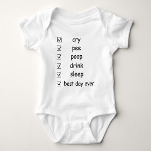 Baby Jersey Bodypak Baby Takenlijst Romper