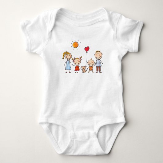 Baby Jersey Bodysuit (Voorkant)