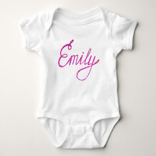 Baby Jersey Bodysuit Emily (Voorkant)