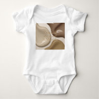 Baby jersey bodysuit in stijlvolle graphics