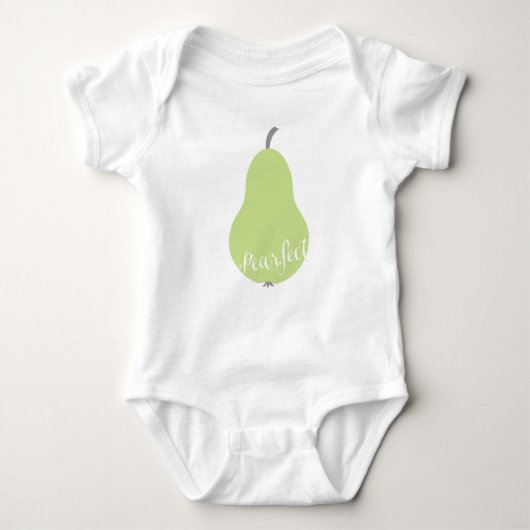 Baby Jersey Bodysuit Pearfect (Voorkant)