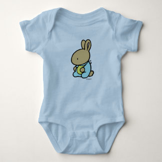 Baby Jersey Bodysuit, Sweet Bunny Romper