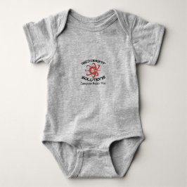 Baby jersey onesie romper