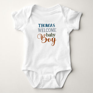 Baby Jersey Persoonlijk Onesie Romper