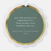 Baby Jesus | Carte de vacances de la Nativité (Verso)