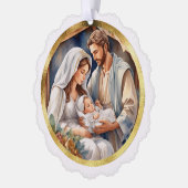 Baby Jesus | Carte de vacances de la Nativité (Gauche)