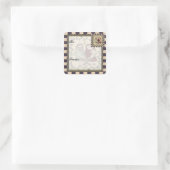 Baby Jesus Christmas Gift Label Sticker (Tas)