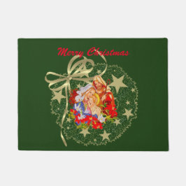 Baby Jesus Doormat Deurmat