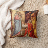  Baby Jesus en de 3 Koningen Kussen (Deken)